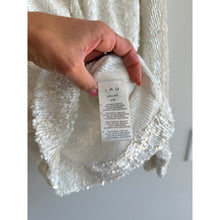 Load image into Gallery viewer, IRO Around Embellished Sequin Oversized V-Neck Dolman Sleeve Blouse White 34
