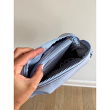 Load image into Gallery viewer, Dagne Dover Zip Closure Hunter Neoprene Toiletry Bag Blue
