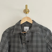Load image into Gallery viewer, Adriano Goldschmied Evonne Houndstooth Cropped Button Front Jacket XS
