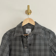Load image into Gallery viewer, Adriano Goldschmied Evonne Houndstooth Cropped Button Front Jacket XS
