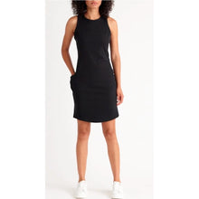 Load image into Gallery viewer, Zella Live In Ribbed Pocket Sleeveless Midi Tank Dress Black M
