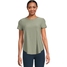 Load image into Gallery viewer, Beyond Yoga Crew Neck Short Sleeve Activewear T-Shirt Green XS
