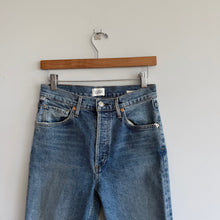 Load image into Gallery viewer, Citizens Of Humanity Jolene High Rise Button-Fly Denim Straight Jeans Blue 27
