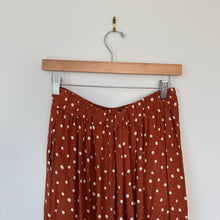 Load image into Gallery viewer, Madewell Tall Huston Pull-On Crop Pants in Inkspot Dots ST
