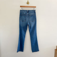 Load image into Gallery viewer, Madewell Cali Demi Boot High Rise Denim Jeans Blue 27T
