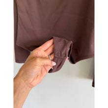 Load image into Gallery viewer, Nuuds Off The Shoulder Long Sleeve Fitted Bodysuit Brown M

