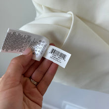 Load image into Gallery viewer, BCBGMAXAZRIA Sleeveless V-Neck Lined Fit &amp; Flare Mini Dress White 6
