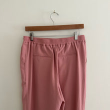 Load image into Gallery viewer, Anthropologie Mid Rise The Essential Pull On Trouser Pink S
