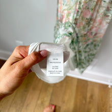 Load image into Gallery viewer, Revolve House of Harlow Zhuri Floral V-Neck Lace Trim Tiered Maxi Dress Green XS
