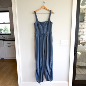 FP Movement Free People Inbound Onesie Jumpsuit Skyline/Misty Blue L