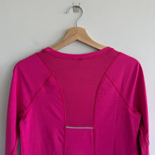 Load image into Gallery viewer, Lululemon Run For Gold Long Sleeve Activewear Top Jewelled Magenta 8 NWT
