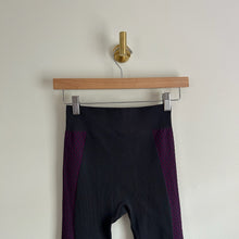 Load image into Gallery viewer, Lululemon About That Base High Rise Tight Black / Tender Violet 4

