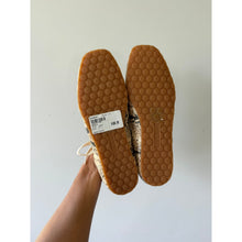 Load image into Gallery viewer, Dolce Vita Dorie Natural Snake Embossed Leather Lace Up Sneakers Brown 8.5 NEW
