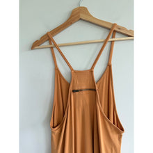 Load image into Gallery viewer, FP Movement Hot Shot Sleeveless Wide Leg Jumpsuit Orange XS

