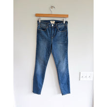 Load image into Gallery viewer, L'Agence Margot High Rise Cropped Stretch Skinny Jeans Medium Wash 25
