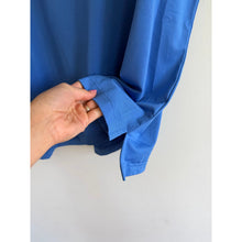 Load image into Gallery viewer, Fairway &amp; Green Solid Tech Short Sleeve Casual Jersey Polo Shirt Blue XL
