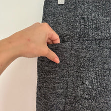Load image into Gallery viewer, Athleta Herringbone Metro High Waisted Leggings Black M
