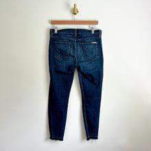 Load image into Gallery viewer, Hudson Krista Super Skinny Crop With Release Hem Jeans Blue 29
