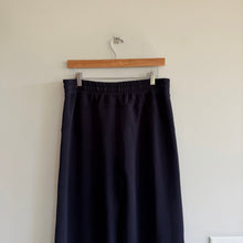 Load image into Gallery viewer, Spanx Air Essentials High Rise Full Length Stretch Wide Leg Pants Navy XL
