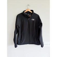 Load image into Gallery viewer, The North Face Chest Logo Ridgewall Soft Shell Zip Up Basic Jacket Black L
