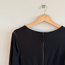 Load image into Gallery viewer, Athleta Industry Weekend Merino Wool Blend Long Sleeve Dress Black L

