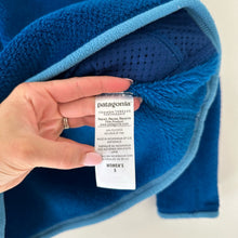 Load image into Gallery viewer, Patagonia Re-Tool Snap-T Fleece Pullover Jacket Blue S
