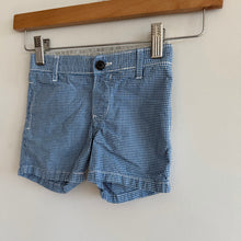 Load image into Gallery viewer, Baby Gap Gingham Pattern Casual Chino Shorts Blue 18-24 M
