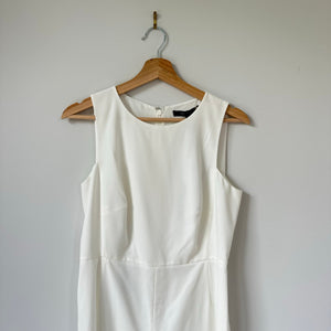 BCBGMAXAZRIA Helena Sleeveless Romper White 6 NWT