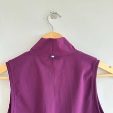 Load image into Gallery viewer, Kit And Ace The Base Mock Neck Sleeveless Tank Purple L

