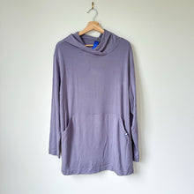 Load image into Gallery viewer, Kit And Ace Brushed Weekend Hoodie Relaxed Fit Pullover Dusk Purple XL NWT
