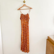 Load image into Gallery viewer, SNDYS. Honolulu Sleeveless Floral Print Midi Dress in Amber Daisy L
