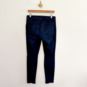 Hudson Krista Super Skinny Crop Release Hem Jeans 29
