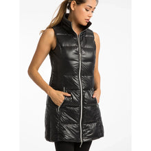 Load image into Gallery viewer, My Anorak Down Piffer Zip Up Vest Black M
