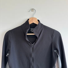 Load image into Gallery viewer, Calvin Klein Performance Honeycomb Mesh Zip Up Activewear Jacket Black S
