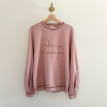 Load image into Gallery viewer, Ted Baker Ted Says Relax Dayzei Champagne Sweatshirt Pink 3
