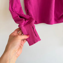 Load image into Gallery viewer, Free People Think Fast Layer Long Sleeve Mock Neck Activewear Top Pink S
