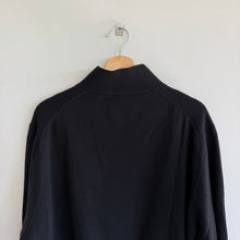 Load image into Gallery viewer, Fairway &amp; Green Baruffa Merino Long Sleeve 1/4 Zip Windsweater Black XL
