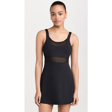 Load image into Gallery viewer, Alo Yoga Airlift Double Tennis Sleeveless Activewear Mini Dress Black M NWT
