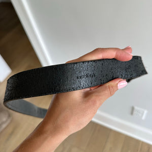 Ralph Lauren Genuine Leather Belt Black S