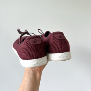 Allbirds Tree Skippers Lace Up Low Top Comfort Sneakers Red 9