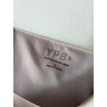 Load image into Gallery viewer, YPB Abercrombie &amp; Fitch Square Neck Cropped Activewear Tank Top Taupe S
