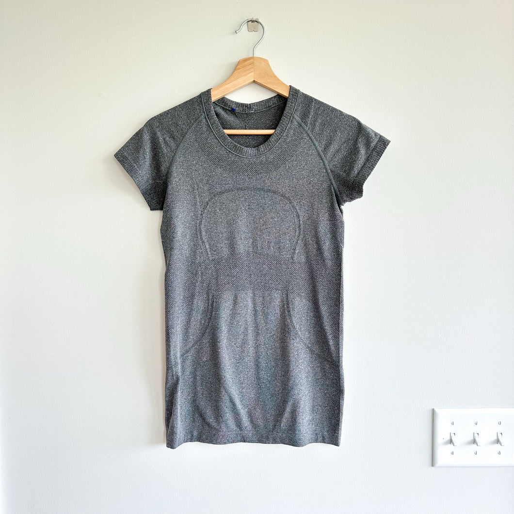Lululemon Swiftly Tech Short Sleeve Top Gray 6