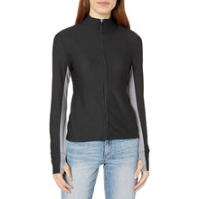 Load image into Gallery viewer, Calvin Klein Performance Honeycomb Mesh Zip Up Activewear Jacket Black S
