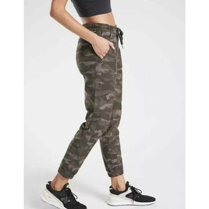 NWT Athleta Farallon Camo Pattern Mid Rise Jogger Green 10