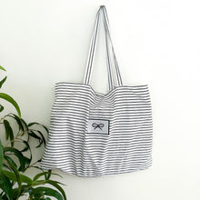 Load image into Gallery viewer, Anya Hindmarch Patent Leather Tassel Tote Bag Black with Dust Bag
