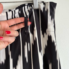 Load image into Gallery viewer, Theory Gunilla Interlace Ikat Silk Pants Multi 6 $355
