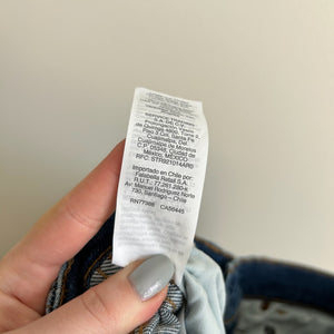Madewell Tall 10" High-Rise Skinny Jeans in Wendover Wash 26T