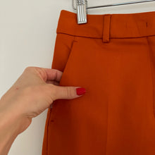 Load image into Gallery viewer, MaxMara Pegno Straight-Leg Trousers Orange 4 $595
