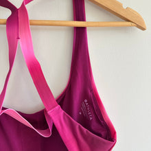 Load image into Gallery viewer, Athleta Malibu Bikini Top A-C Surf Blur Fuschia Pink M
