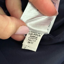 Load image into Gallery viewer, NWT Banana Republic Classic-Fit Herringbone Blazer Purple 0
